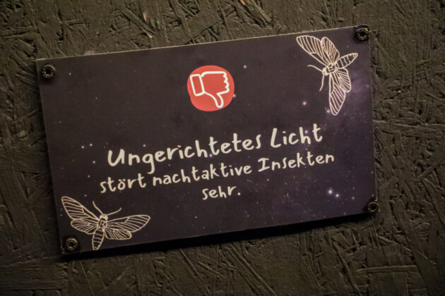 Neue Edutainmentstation "Insekten-Lichtblick" im Erlebnis-Zoo Hannover.