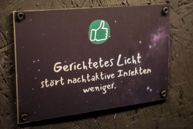 Neue Edutainmentstation "Insekten-Lichtblick" im Erlebnis-Zoo Hannover.