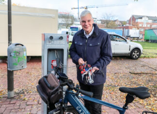 Neue Radservice-Stationen fördern nachhaltige Mobilität in Langenhagen Neue Rad-Serviestation - Langenhagen Zentrum