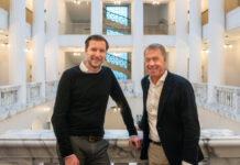 HMTG-Geschäftsführer Hans Nolte verabschiedet sich in den Ruhestand HMTG Co-Geschäftsführung Standortmarketing Christian Katz & Hans Christian Nolte