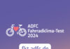 Poster - ADFC Fahrradklima-Test 2024