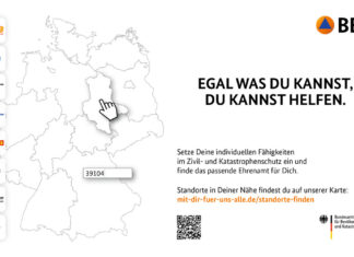 Ehrenamt: Kampagne „Egal was du kannst, du kannst helfen“ erreicht Meilenstein Ehrenamt: interaktive Karte