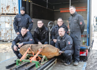 Erfolgreiche Kampfmittelbeseitigung: Fünf-Zentner-Bombe in Hannover erfolgreich entschärft Kampfmittelbeseitigung - MHH Neubaugelände