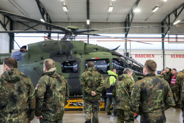 Indienststellung LKH H145 M