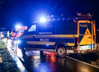 Tödlicher Verkehrsunfall auf der L310: Fußgängerin von Auto erfasst Verkehrsunfall