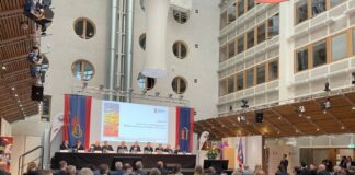 71. Delegiertenversammlung des Deutschen Feuerwehrverbandes in Frankfurt am Main.