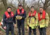 Feuerwehr Hannover befreit Mäusebussard aus misslicher Lage.