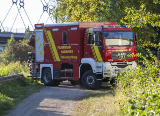 Wildwasserkanu löst größeren Wasserrettungseinsatz in Hannover aus Symbolbild: Wasserrettung / Fahrzeug der Feuerwehr Hannover