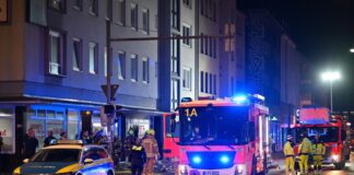 Brand in Tattoo-Studio in Hannover