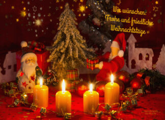 Besinnliche Weihnachtswünsche in herausfordernden Zeiten Frohe Weihnachten 2024