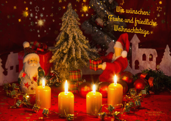 Frohe Weihnachten 2024