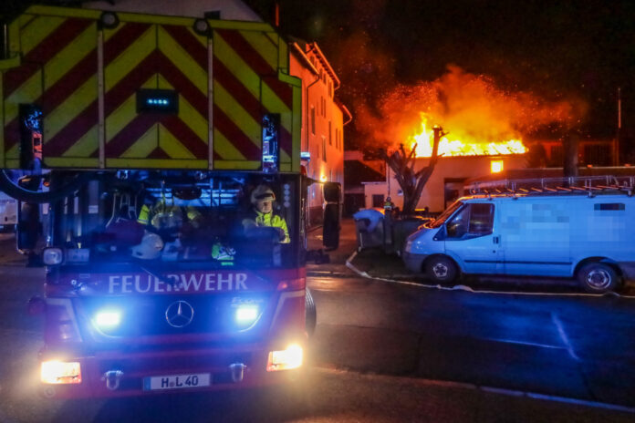 Wohnhausbrand Langenhagen