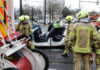 Verkehrsunfall PKW gegen Stadtbahn