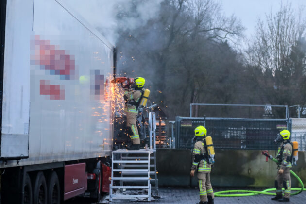 Wedemark / LKW-Brand