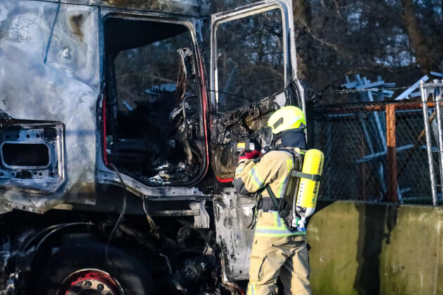 Wedemark / LKW-Brand