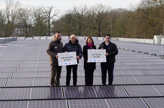 Neue Photovoltaik-Anlage im Erlebnis-Zoo Hannover