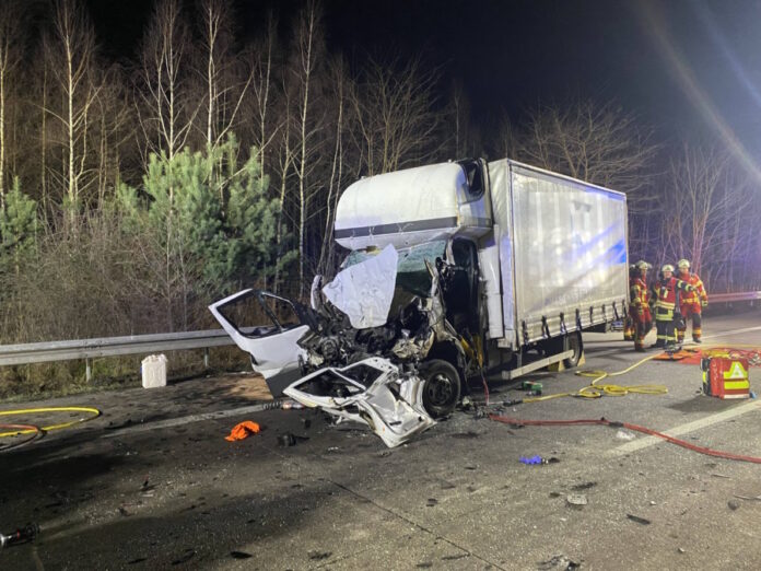 Schwerer Auffahrunfall auf der A7