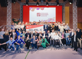 Von Sport bis Soziales: SparkasseHannover fördert mit 6,6 Millionen Euro Projekte in der Region Sparkasse Hannover / Sportfonds