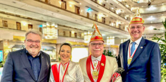 Abendessen zu Ehren des Prinzenpaares 2025 der Landeshauptstadt im Maritim Airport Hotel Hannover.
