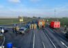 Übersicht Einsatzstelle auf der L385