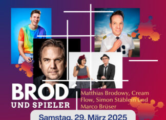 Magie, Musik und Comedy: Ein vielseitiges Programm bei der MIMUSE Plakat: Brod und Spieler