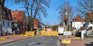 Vollsperrung Hannoversche Straße
