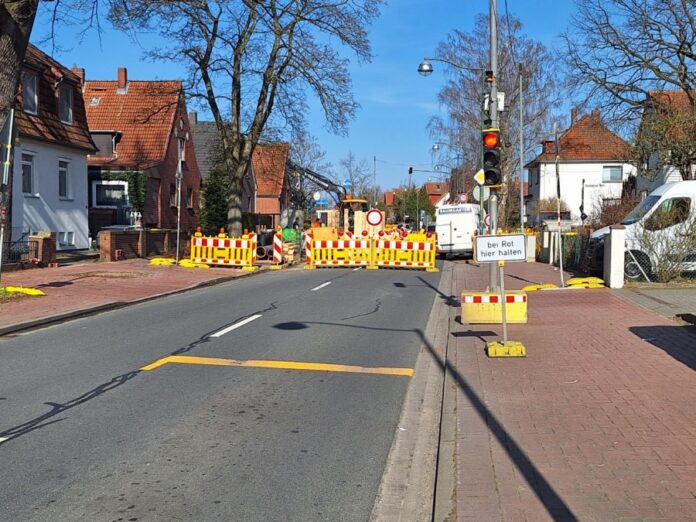 Vollsperrung Hannoversche Straße