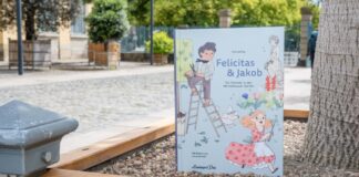 Das Kinderbuch „Felicitas & Jakob. Ein Sommer in den Herrenhäuser Gärten“