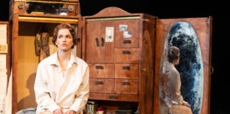 theater für niedersachsen: „Das kunstseidene Mädchen“, im Bild: Katharina Wollmann (Doris)