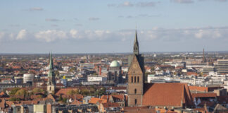 Skyline Hannover mit Marktkirche
