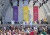 Bei schönstem Wetter nahmen viele Kirchentagsbesucher an der Eröffnungsveranstaltung in Hannover teil.