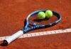 Tennisschläger mit 2 Blleb
