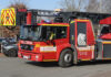 Drehleiterfahrzeug der Feuerwehr Langenhagen
