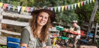 Scout basteln im MitMach-Camp