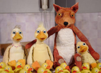 Fuchs mit Herz: Figurentheater Neumond spielt „Konrad und Lorenz… oder Ich hab’ dich zum Fressen gern“ Figurentheater Neumond spielt „Konrad und Lorenz… oder Ich hab’ dich zum Fressen gern“