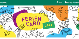 Screenshot: Feriencard 2025