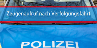 Symbolbild: Zeugenaufruf / Verfolgungsfahrt