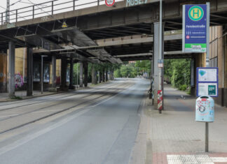 Gleisbauarbeiten unterbrechen Linie 6 in der Nordstadt Engelbosteler Damm / Bahnhof Nordstadt