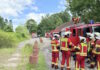 Gasleitung bei Baggerarbeiten in Neuwarmbüchen beschädigt
