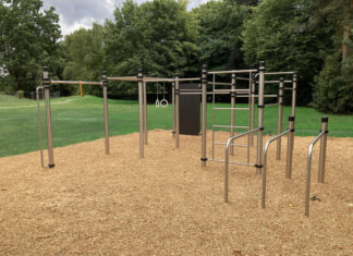 Neue Calisthenics-Fitnessanlage im Volkspark Vinnhorst lädt zum Training im Grünen ein Eröffnung der Calisthenics-Fitnessanlage im Volkspark Vinnhorst