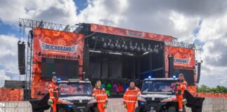 Themenfoto: Johanniter beim Sanitüätsdienst auf dem Deichbrand Festival.