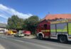 Einsatzkräfte in Röddensen