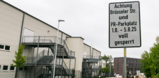 Baustelle (Brüsseler Straße in Langenhagen)