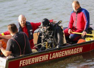 Suchaktion am Wietzesee: Großeinsatz nach möglicher Sichtung einer untergehenden Person Feuerwehreinsatz / Wasserrettung / Hastrasee