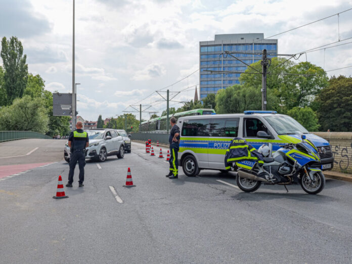 Schwerpunktkontrolle der Polizei
