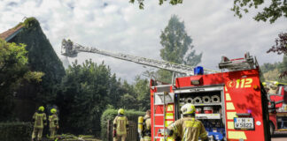Dachstuhlbrand - Wedemark