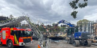 Großbrand Sporthalle Hannover-Misburg