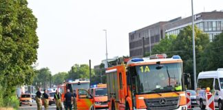 Wasserrettungseinsatz im Stadtteil Vahrenheide