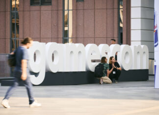 Rekordjahr für die gamescom 2025: Über 1.500 Ausstellende aus 72 Ländern Eingang Süd, Gamescom.