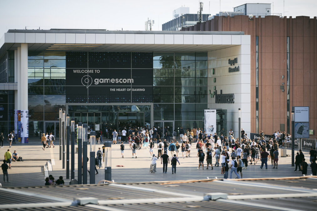 eingang süd, gamescom.